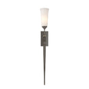 Hubbardton Forge - 204529-SKT-07-GG0350 - One Light Wall Sconce - Sweeping Taper - Dark Smoke