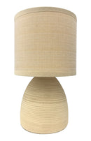 LÁMPARA DE MESA ,ACABADO YELLOW /CERAMICA. 1 BOMBILLO DE 60W/E27( NO INCUIDO ) , DIMENSIONES D-14CM H-25CM