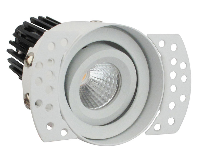 MINI SPOT DE TECHO LED DE 7W 3000K TRIMLESS INTEGRADO DIRECCIONABLE.