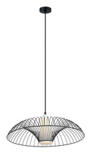 LÁMPARA DE TECHO COLGANTE MODERNA DECORATIVA 1XE12-40W.