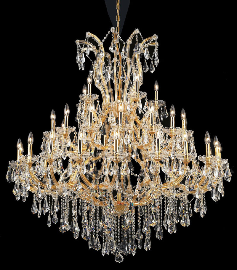 Elegant Lighting - 2801G52G/RC - 41 Light Chandelier - Maria Theresa - Gold