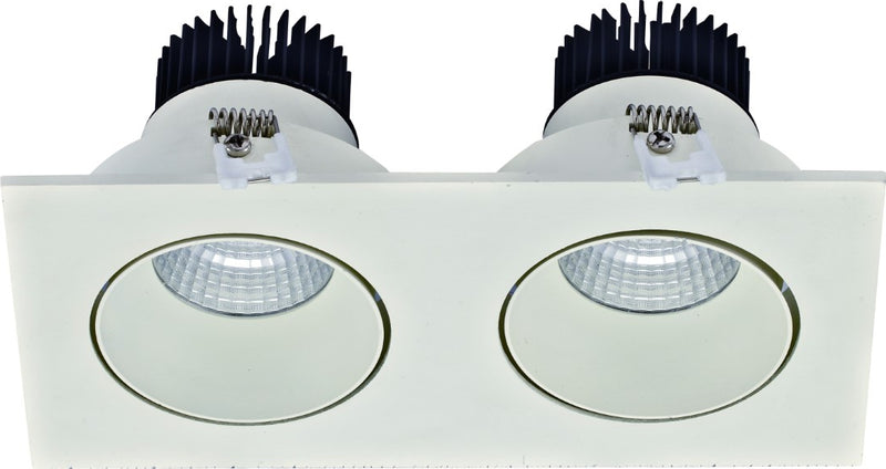 LÁMPARA DE TECHO SPOT LED 2X7W( LED INTEGRADO) , 6000K 920LM,110-240V.