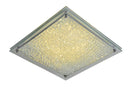LAMPARA DE TECHO EN CRISTAL MARCA HOME DELIGHT, CON  LEDINTEGRADO DE 18W 3000K  EPISTAR 110-240V
