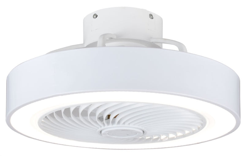 ABANICO DE TECHO MODERNO 3 VELOCIDADES CON LÁMPARA LED 47W,1450LM, CCT 3K,4K,6K Y CONTROL REMOTO.