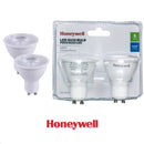 SET DE 2 FOCOS LED DIMEABLES GU10, 5W, 6500K, 457LM, 100-130, 50-60HZ  PF>0.4, CRI>80, MARCA HONEYWELL.
