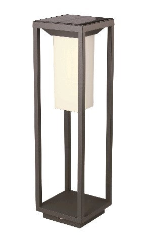 LÁMPARA SOLAR LED DE PISO PARA EXTERIOR.