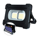 LÁMPARA SOLAR TIPO REFLECTOR CON BOCINA PORTATIL  6000K.