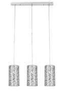 LÁMPARA DE TECHO COLGANTE DECORATIVA 3XE27-60W (NO INCLUIDOS) 110-240V, 50-60HZ.