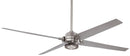 Minka Aire - F726-BN/SL - 60"Ceiling Fan - Spectre - Brushed Nickel W/ Silver