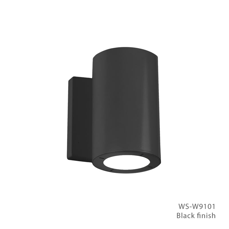 Modern Forms - WS-W9101-BK - LED Outdoor Wall Sconce - Vessel - Black