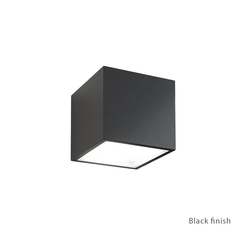 Modern Forms - WS-W9201-BK - LED Outdoor Wall Sconce - Bloc - Black