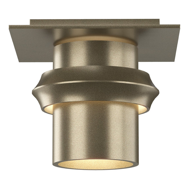 Hubbardton Forge - 124910-SKT-84 - One Light Semi-Flush Mount - Twilight - Soft Gold