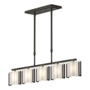 Hubbardton Forge - 137545-SKT-STND-07-BB0151 - Five Light Pendant - Exos Glass - Dark Smoke