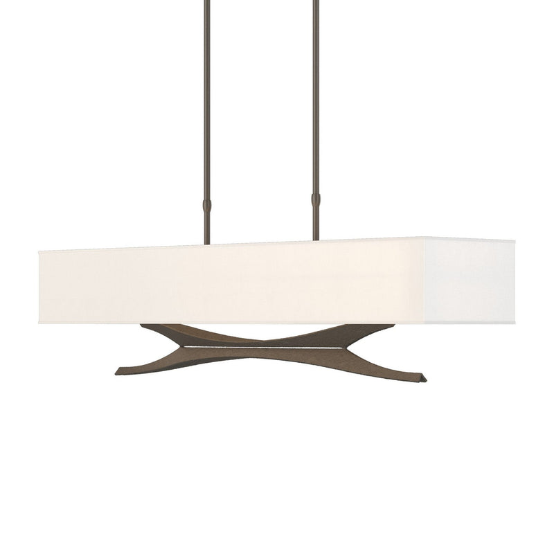 Hubbardton Forge - 137655-SKT-SHRT-07-SF4298 - Four Light Pendant - Moreau - Dark Smoke