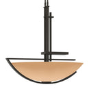 Hubbardton Forge - 138552-SKT-LONG-07-SS0032 - Three Light Pendant - Ondrian - Dark Smoke