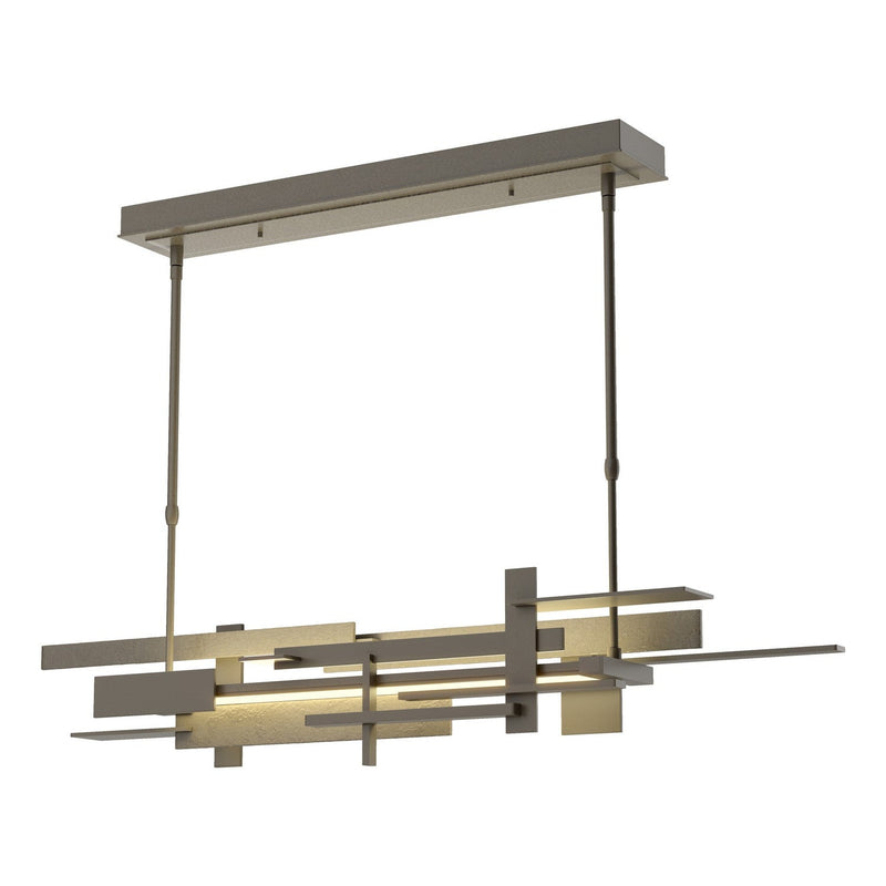 Hubbardton Forge - 139720-LED-STND-07 - LED Pendant - Planar - Dark Smoke