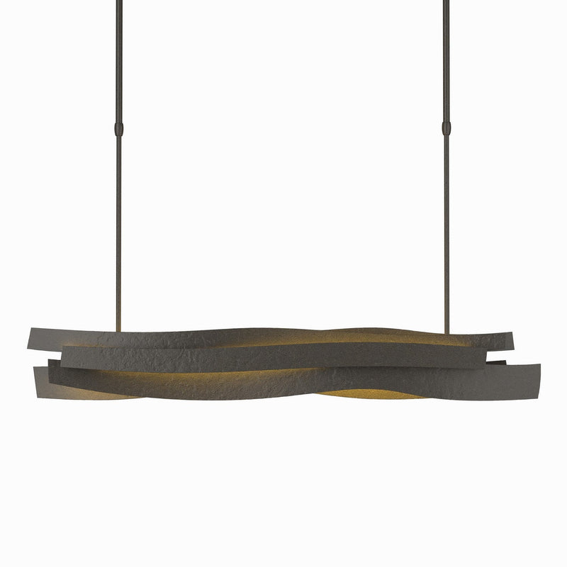 Hubbardton Forge - 139727-LED-LONG-07 - LED Pendant - Landscape - Dark Smoke