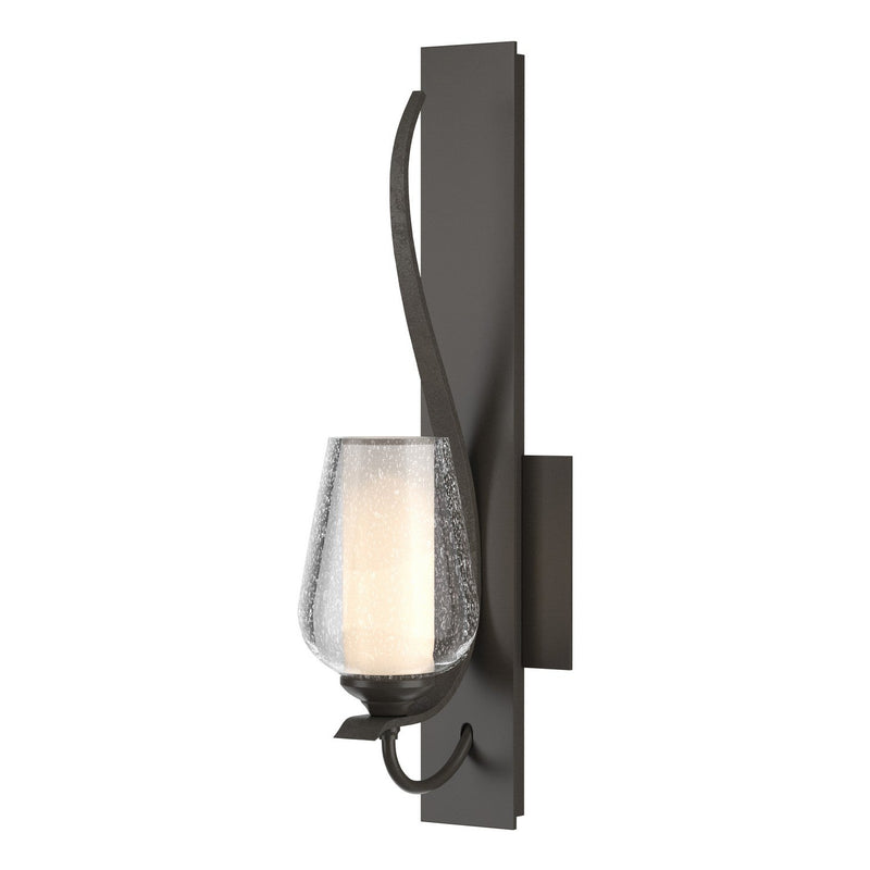 Hubbardton Forge - 203035-SKT-07-ZS0354 - One Light Wall Sconce - Flora - Dark Smoke