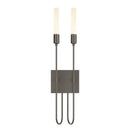 Hubbardton Forge - 203053-SKT-07 - Two Light Wall Sconce - Lisse - Dark Smoke
