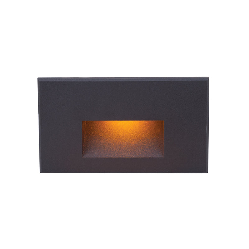 W.A.C. Lighting - WL-LED100F-AM-BK - LED Step and Wall Light - Ledme Step And Wall Lights - Black on Aluminum