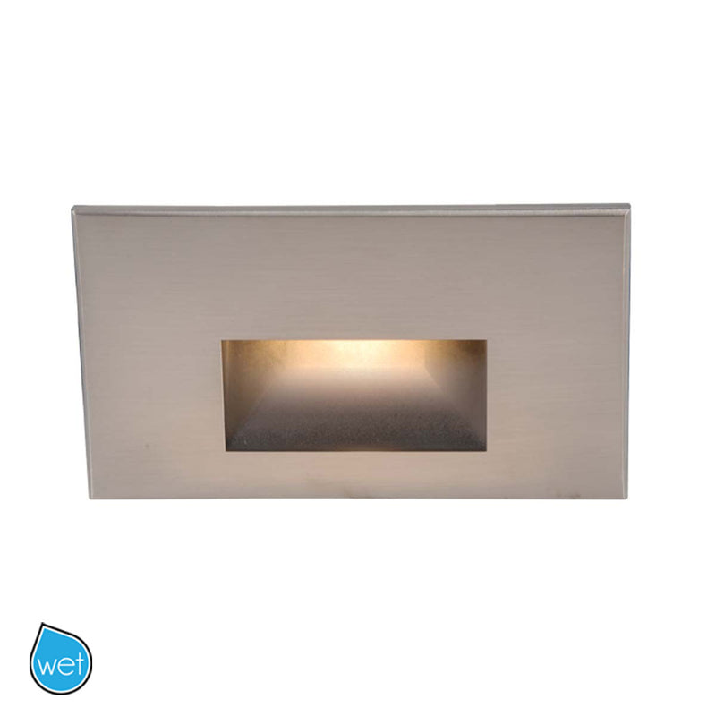 W.A.C. Lighting - WL-LED100-RD-BN - LED Step and Wall Light - Ledme Step And Wall Lights - Brushed Nickel