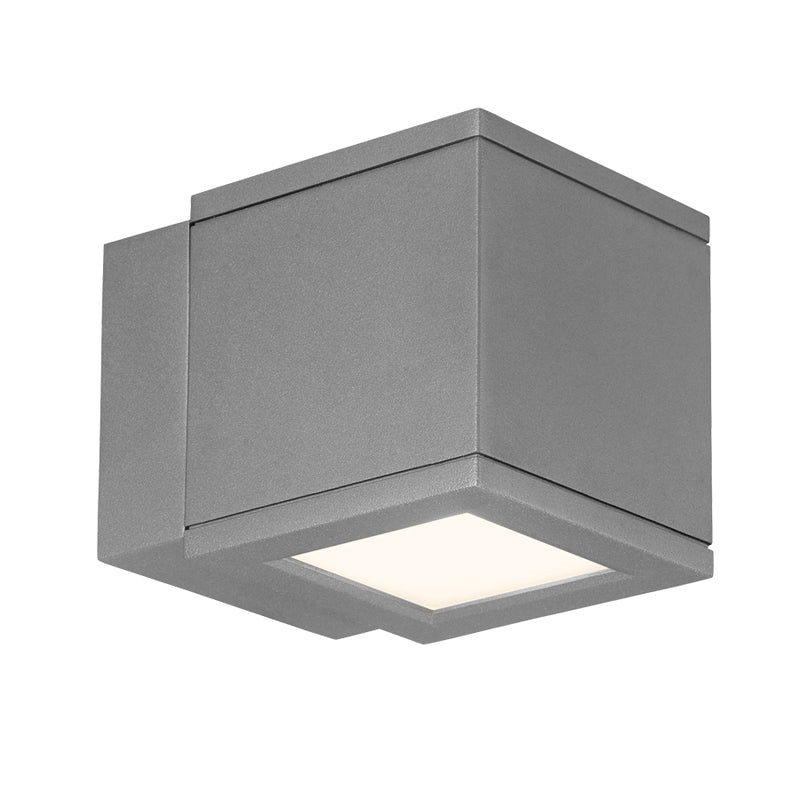 W.A.C. Lighting - WS-W2504-GH - LED Wall Light - Rubix - Graphite