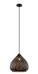 LÁMPARA DE TECHO COLGANTE DECORATIVA CUERPO DE METAL USO DE E27