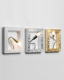 APLIQUE DE PARED SUPERFICIAL MARCA CARLESSO ITALIA, 1XE12