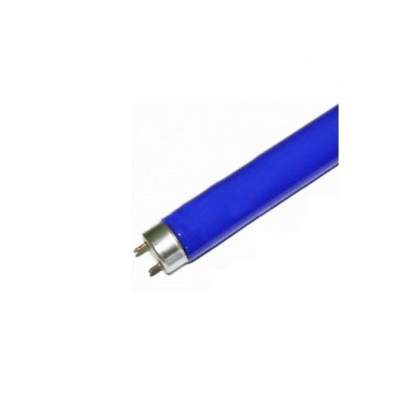 TUBO T8 DE 32W FLUORECENTE EN COLOR AZUL.