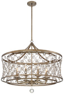 Metropolitan - N6585-272 - Eight Light Pendant - Vel Catena - Arcadian Gold