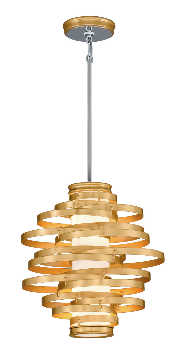 Corbett Lighting - 225-42 - LED Pendant - Vertigo - Gold Leaf