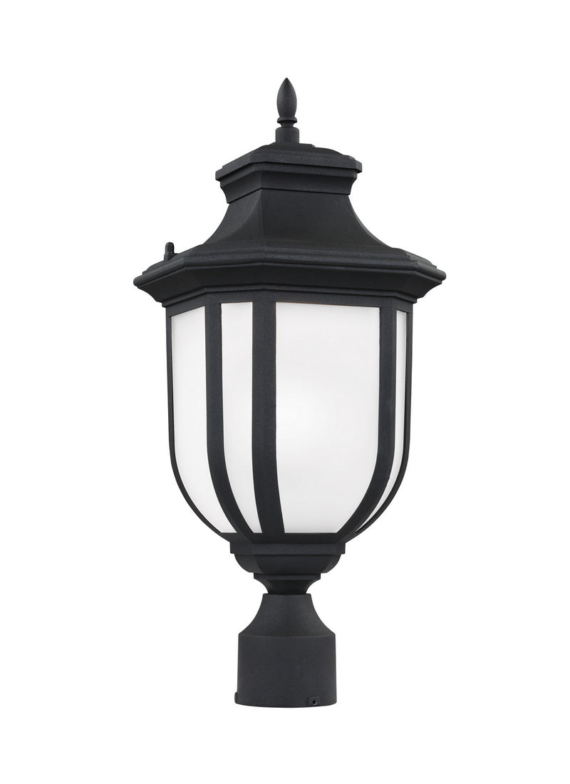 Generation Lighting. - 8236301EN3-12 - One Light Outdoor Post Lantern - Childress - Black