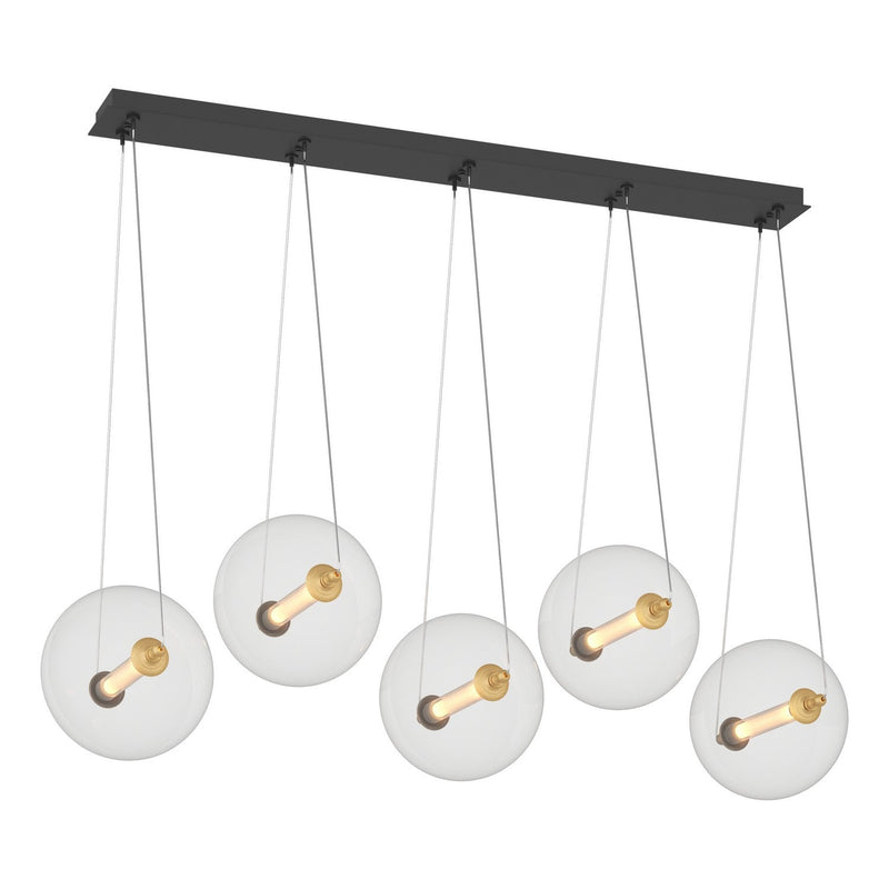 Hubbardton Forge - 134409-SKT-STND-31-YT0517 - LED Pendant - Otto - Black with Brass Accents
