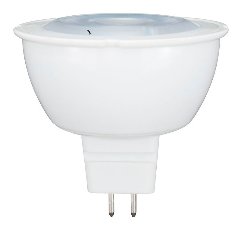 FOCO LED JCDR DIMEABLE (DIMERIZABLE) 5W/GU5.3 , MARCA MEGALITE , TONALIDAD DE LUZ EN  (3000K) EMITE 450LM B.ANGLE36°