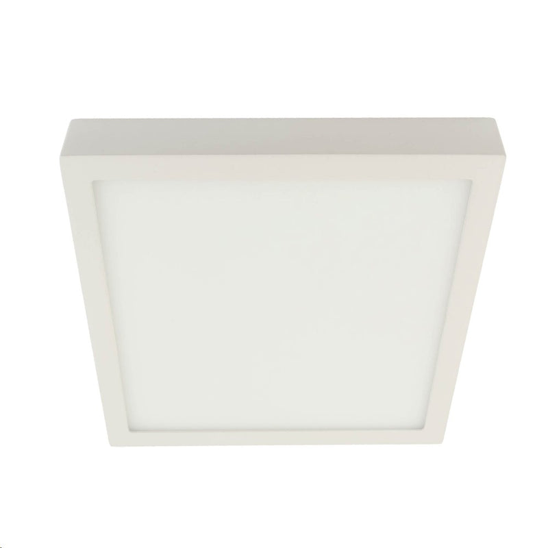 LÁMPARA TECHO TIPO PANEL LED SUPERFICIAL 12W 720LM CCT:3000K,4000K,6000K, 100V-277V, 50-50-60HZ.