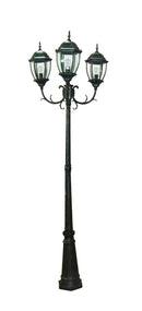 LÁMPARA PARA EXTERIOR TIPO FAROL 3XE27-100W (NO INCLUIDOS) 110-240V.