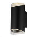 LÁMPARA DE PARED PARA EXTERIOR O INTERIOR MODERNA 2XGU10-25W (NO INCLUIDO) IP44 100-240V.