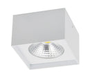LÁMPARA DE TECHO LED 3W 300LM 150°  EPISTAR 6500K 110/240V /50-60HZ  DIMENSIONES:80X80X65MM ACABDO EN COLOR BLANCO.