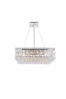 Elegant Lighting - V2032D24C/RC - 12 Light Chandelier - Maxime - Chrome