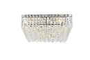 Elegant Lighting - V2032F16C/RC - Six Light Flush Mount - Maxime - Chrome