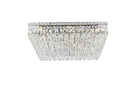 Elegant Lighting - V2032F24C/RC - 13 Light Flush Mount - Maxime - Chrome