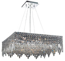 Elegant Lighting - V2033D28C/RC - 12 Light Chandelier - Maxime - Chrome