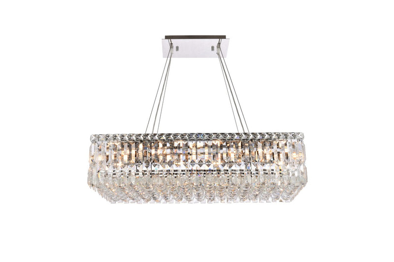 Elegant Lighting - V2034D28C/RC - 16 Light Chandelier - Maxime - Chrome