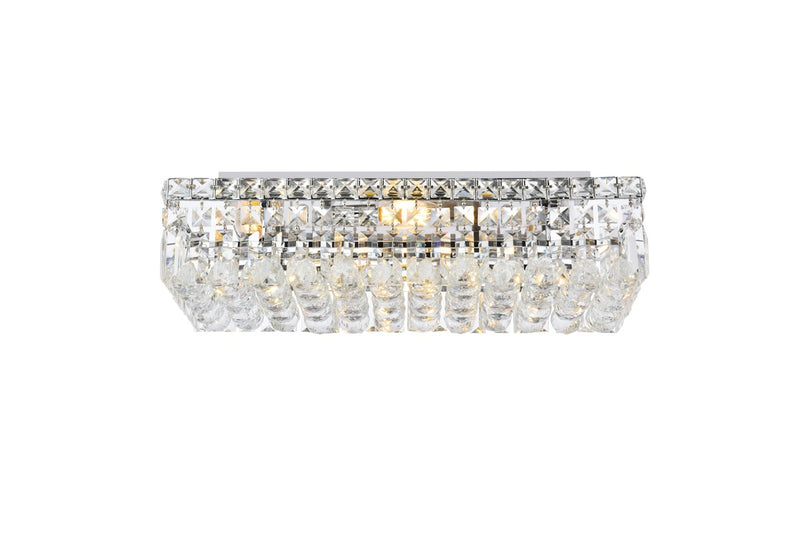 Elegant Lighting - V2034F20C/RC - Four Light Flush Mount - Maxime - Chrome