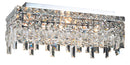 Elegant Lighting - V2035F20C/RC - Four Light Flush Mount - Maxime - Chrome