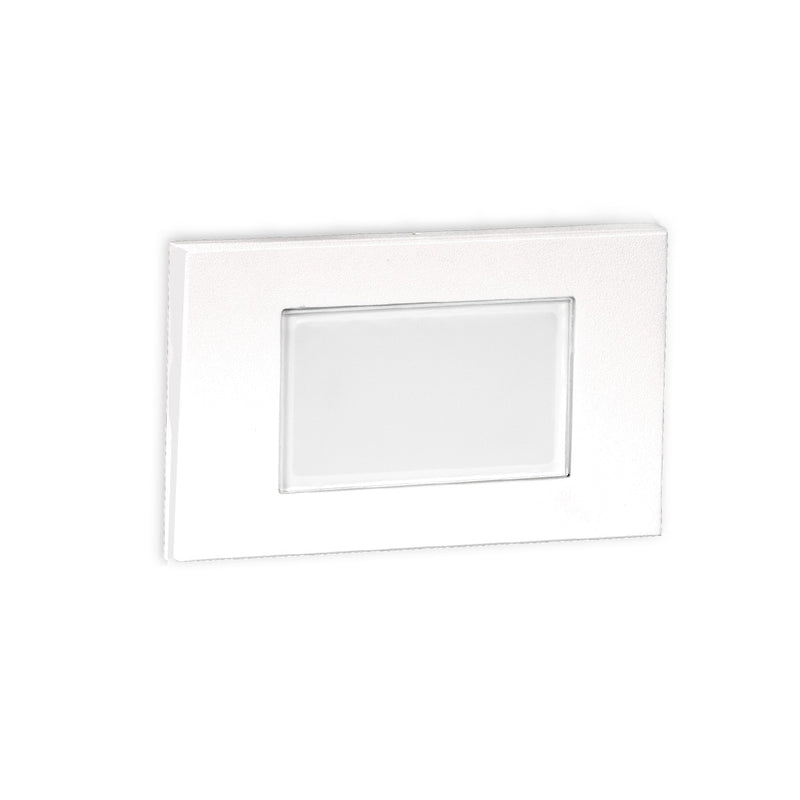 W.A.C. Lighting - WL-LED130F-AM-WT - LED Step and Wall Light - Ledme Step And Wall Lights - White on Aluminum