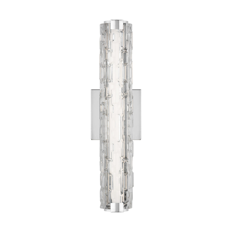 Visual Comfort Studio - WB1876CH-L1 - LED Wall Sconce - Cutler - Chrome