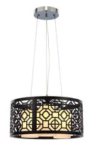 LÁMPARA DE TECHO COLGANTE DECORATIVA 3XE27-60W (NO INCLUIDO) 110-240V.