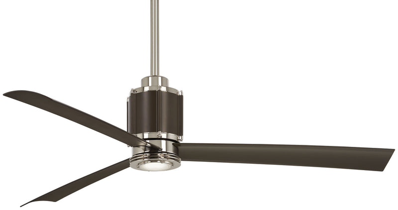 Minka Aire - F736L-PN/ORB - 54" Ceiling Fan - Gear - Polished Nickel/Oil Rubbed Bro