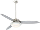 Minka Aire - F849L-BN/SL - 56"Ceiling Fan - Stack - Brushed Nickel W/ Silver